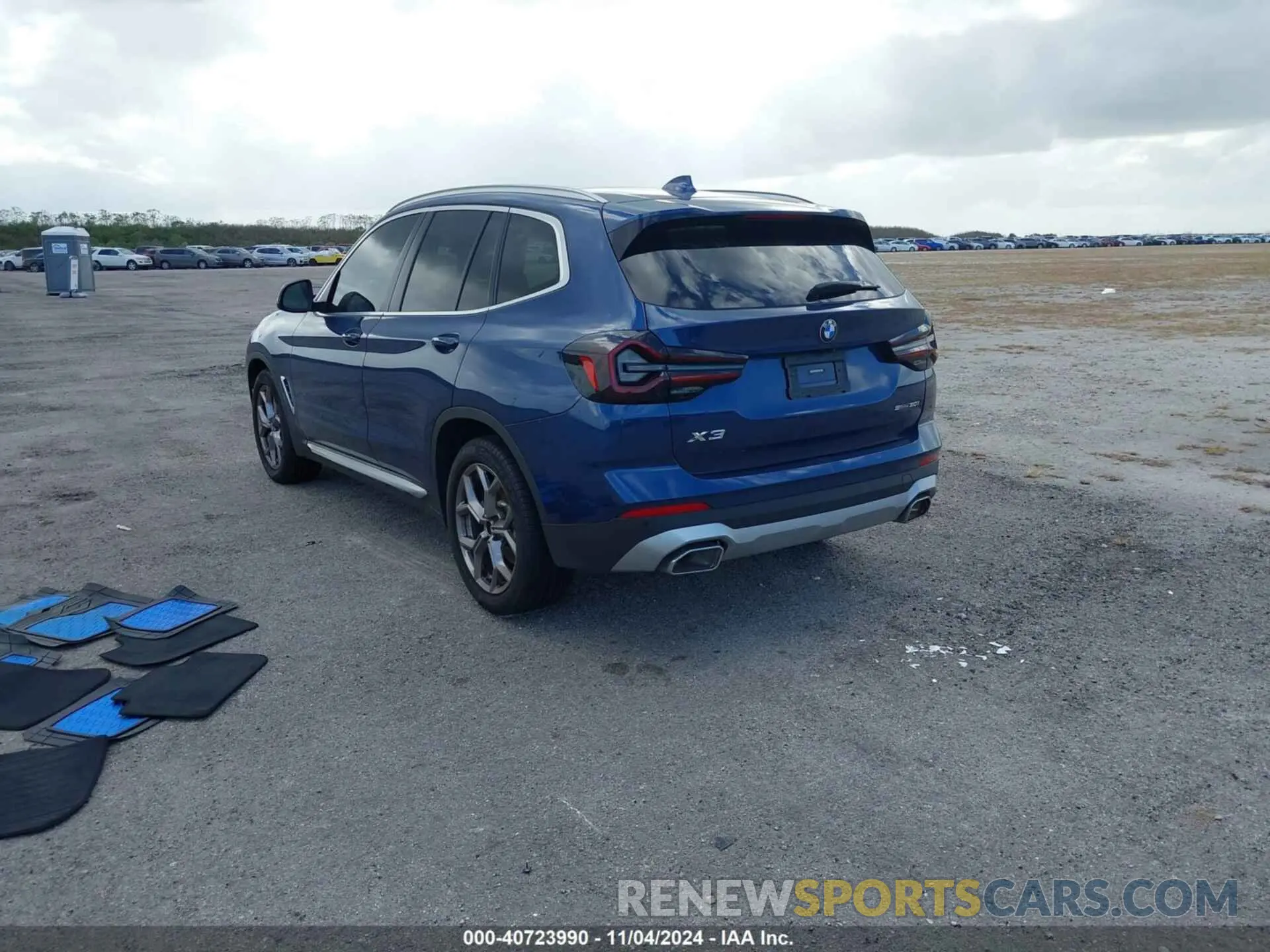 3 Photograph of a damaged car 5UX43DP05N9L91461 BMW X3 2022