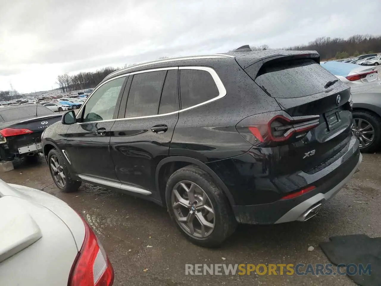2 Photograph of a damaged car 5UX43DP07N9J46449 BMW X3 2022