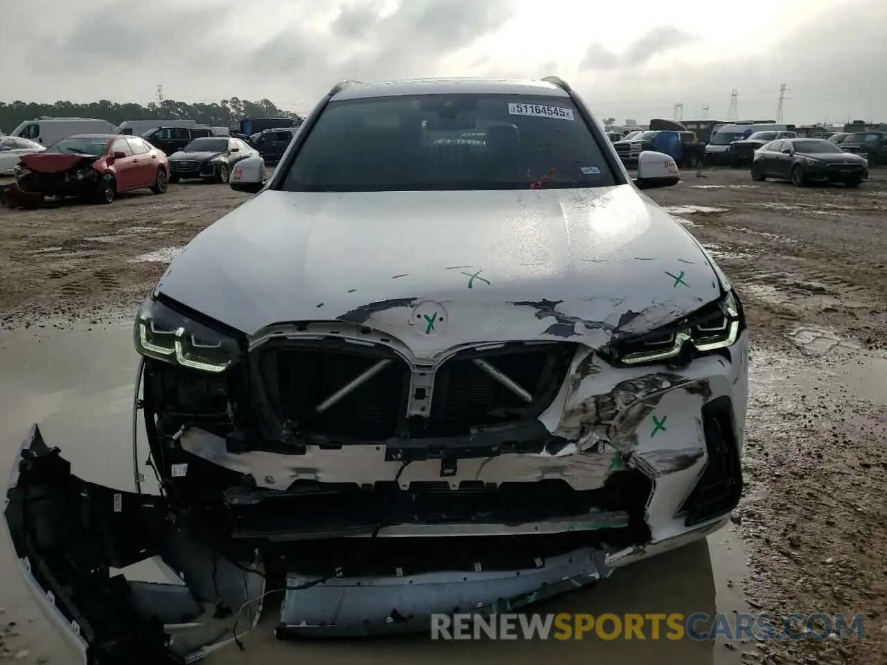 5 Photograph of a damaged car 5UX43DP08N9N39716 BMW X3 2022