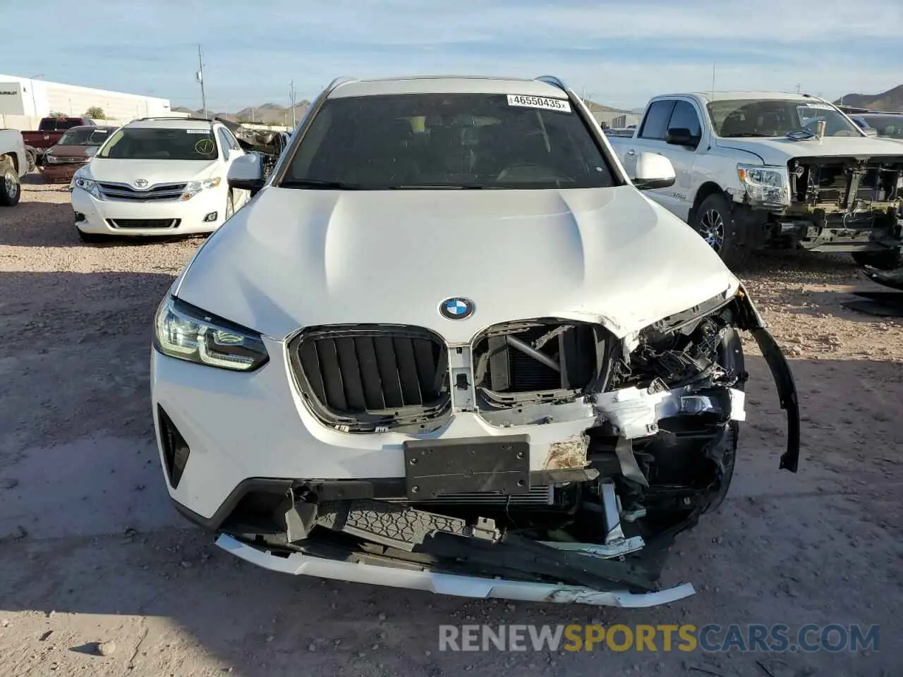 5 Photograph of a damaged car 5UX43DP09N9J15297 BMW X3 2022
