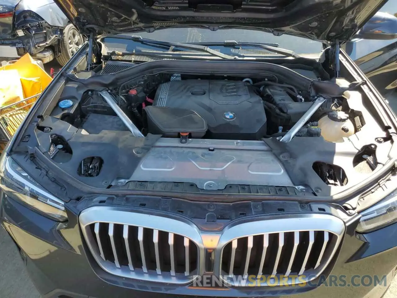 12 Photograph of a damaged car 5UX43DP09N9M44520 BMW X3 2022