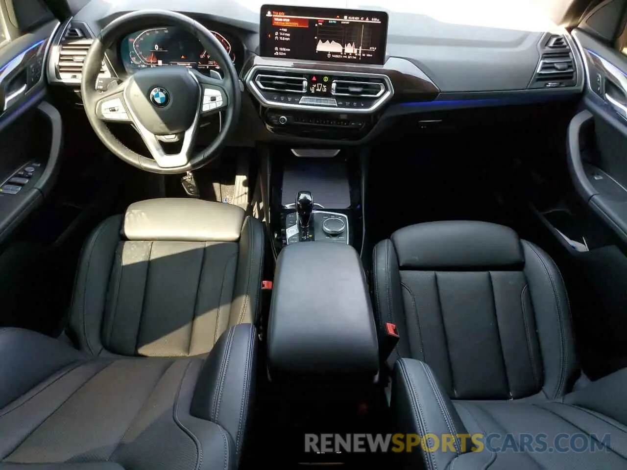 8 Photograph of a damaged car 5UX43DP09N9M44520 BMW X3 2022