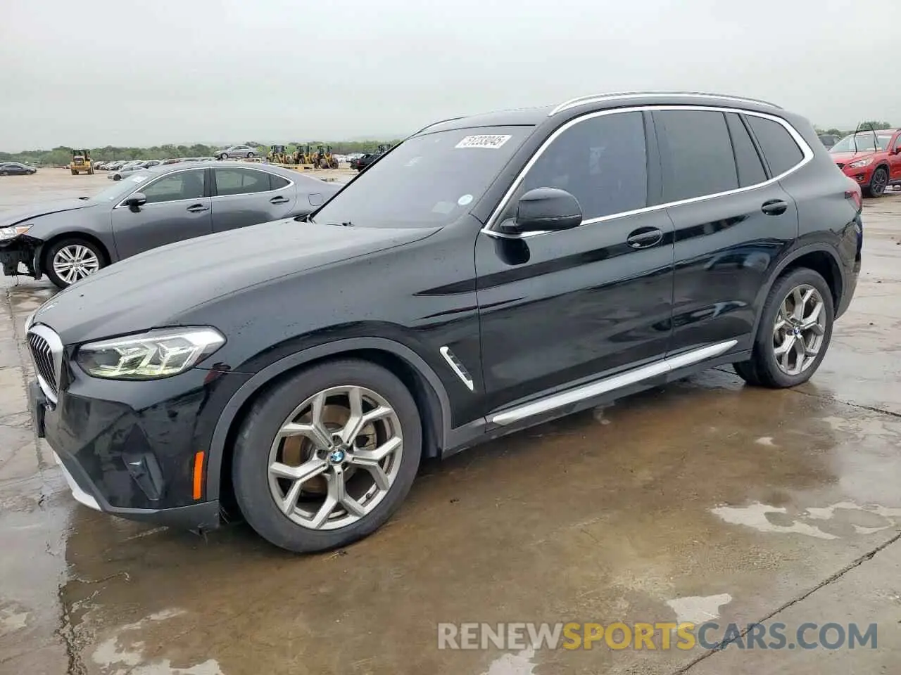 1 Photograph of a damaged car 5UX43DP0XN9K72210 BMW X3 2022