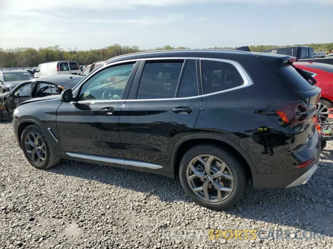 2 Photograph of a damaged car 5UX43DP0XN9M49063 BMW X3 2022