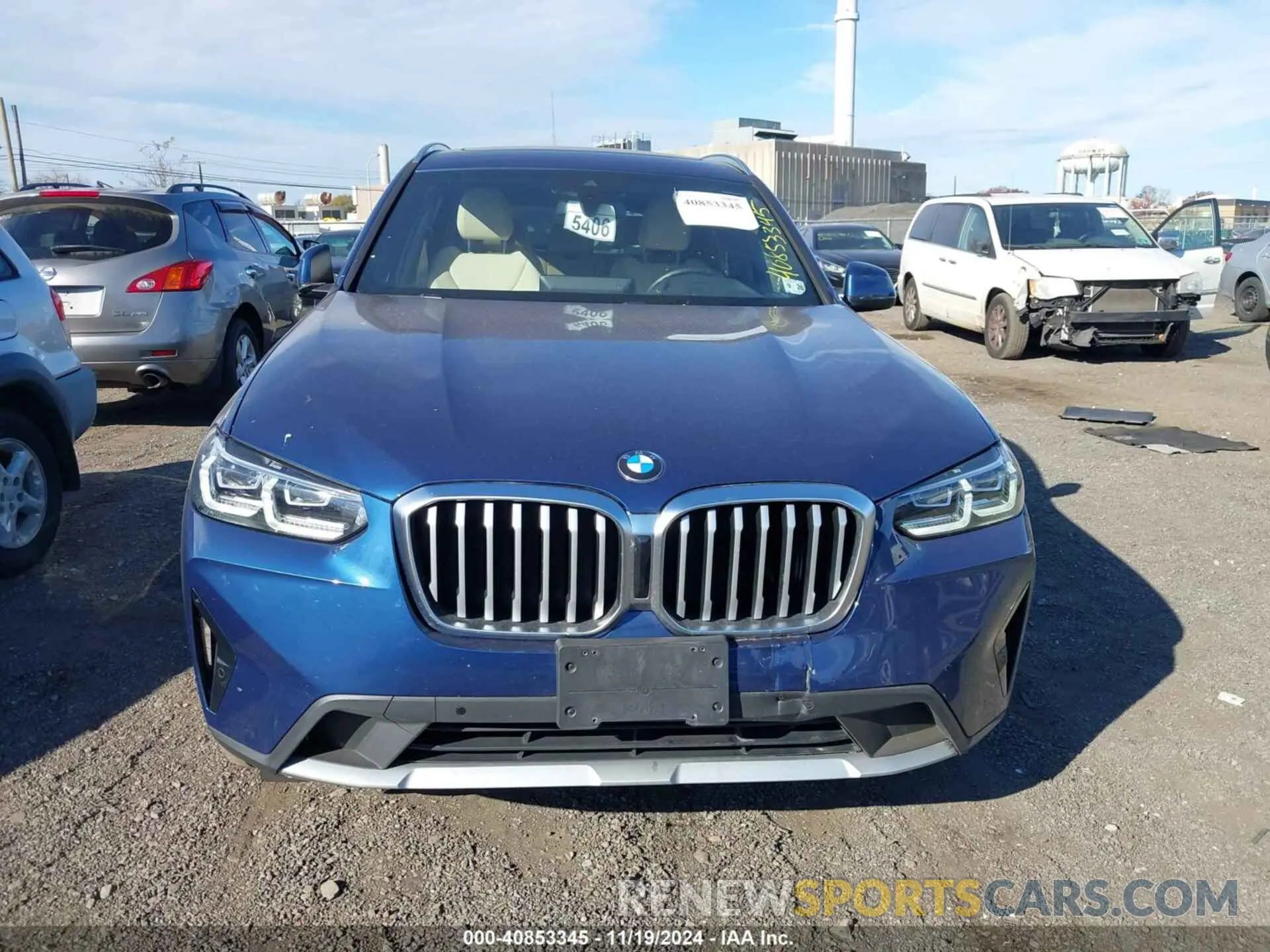 12 Photograph of a damaged car 5UX53DP01N9J64711 BMW X3 2022