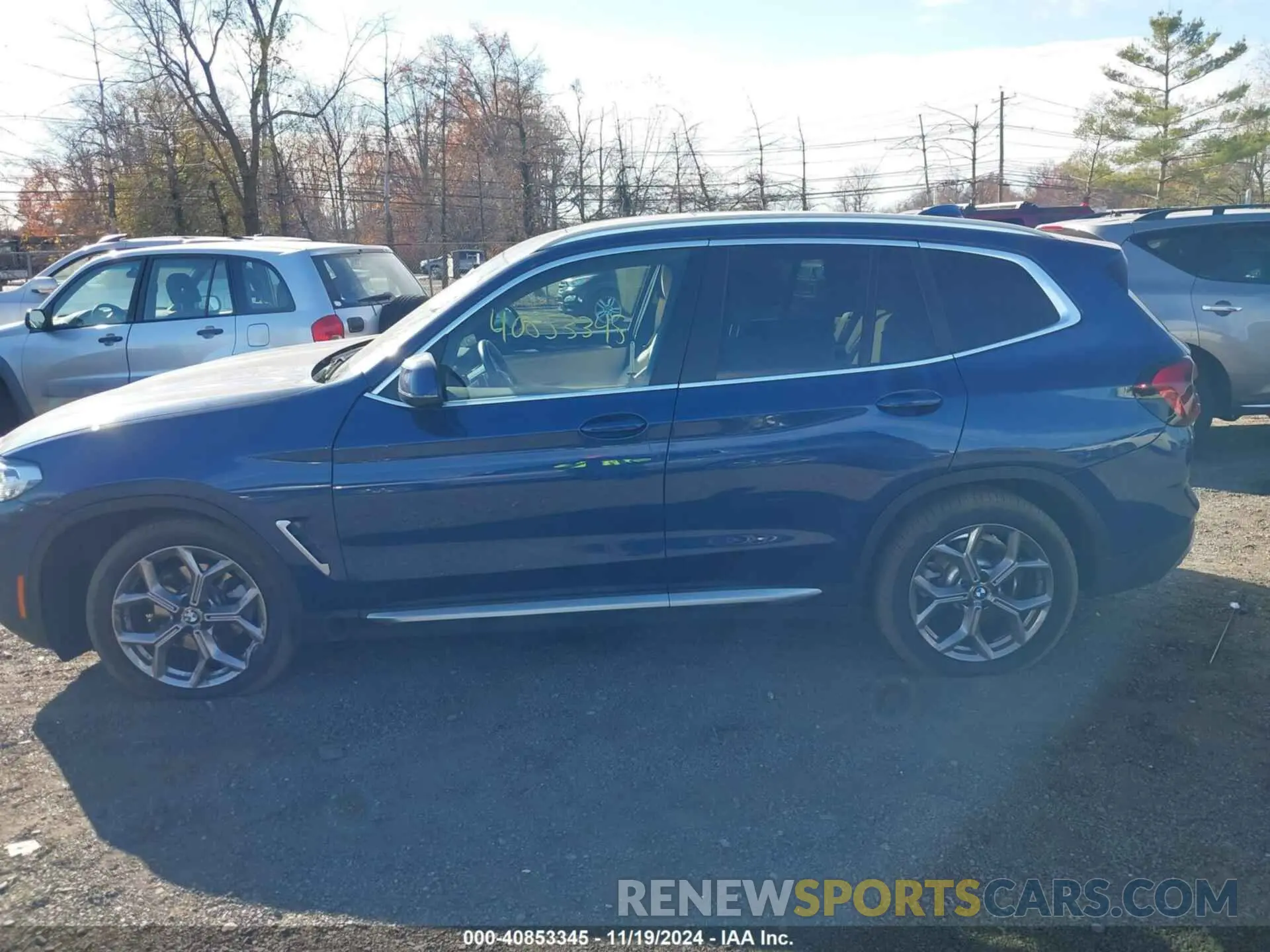 14 Photograph of a damaged car 5UX53DP01N9J64711 BMW X3 2022