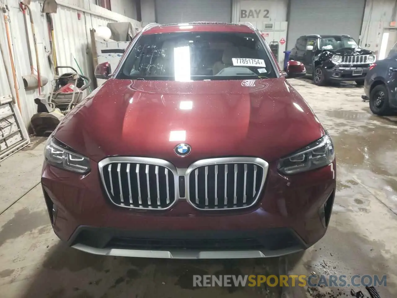 5 Photograph of a damaged car 5UX53DP01N9L32072 BMW X3 2022