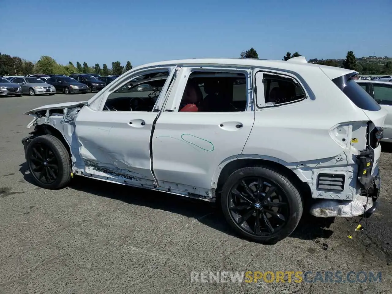 2 Photograph of a damaged car 5UX53DP02N9J15856 BMW X3 2022