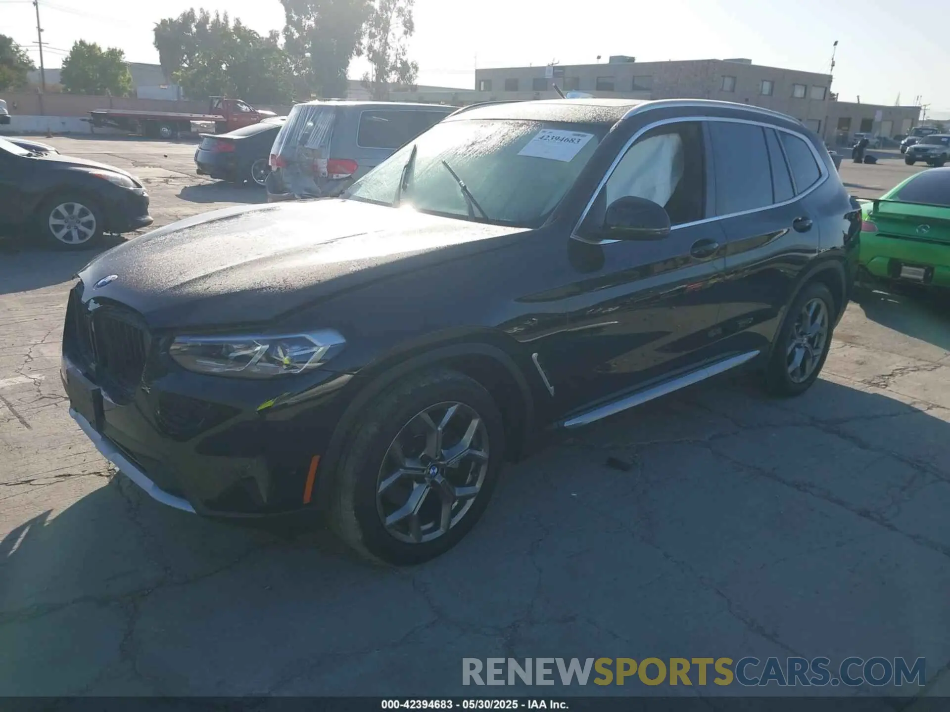 2 Photograph of a damaged car 5UX53DP02N9L46840 BMW X3 2022