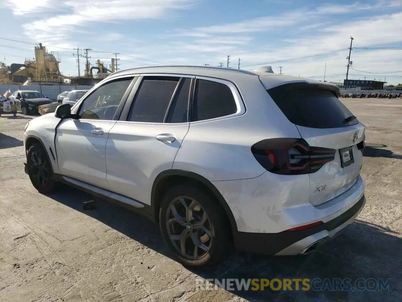 2 Photograph of a damaged car 5UX53DP02N9N28747 BMW X3 2022
