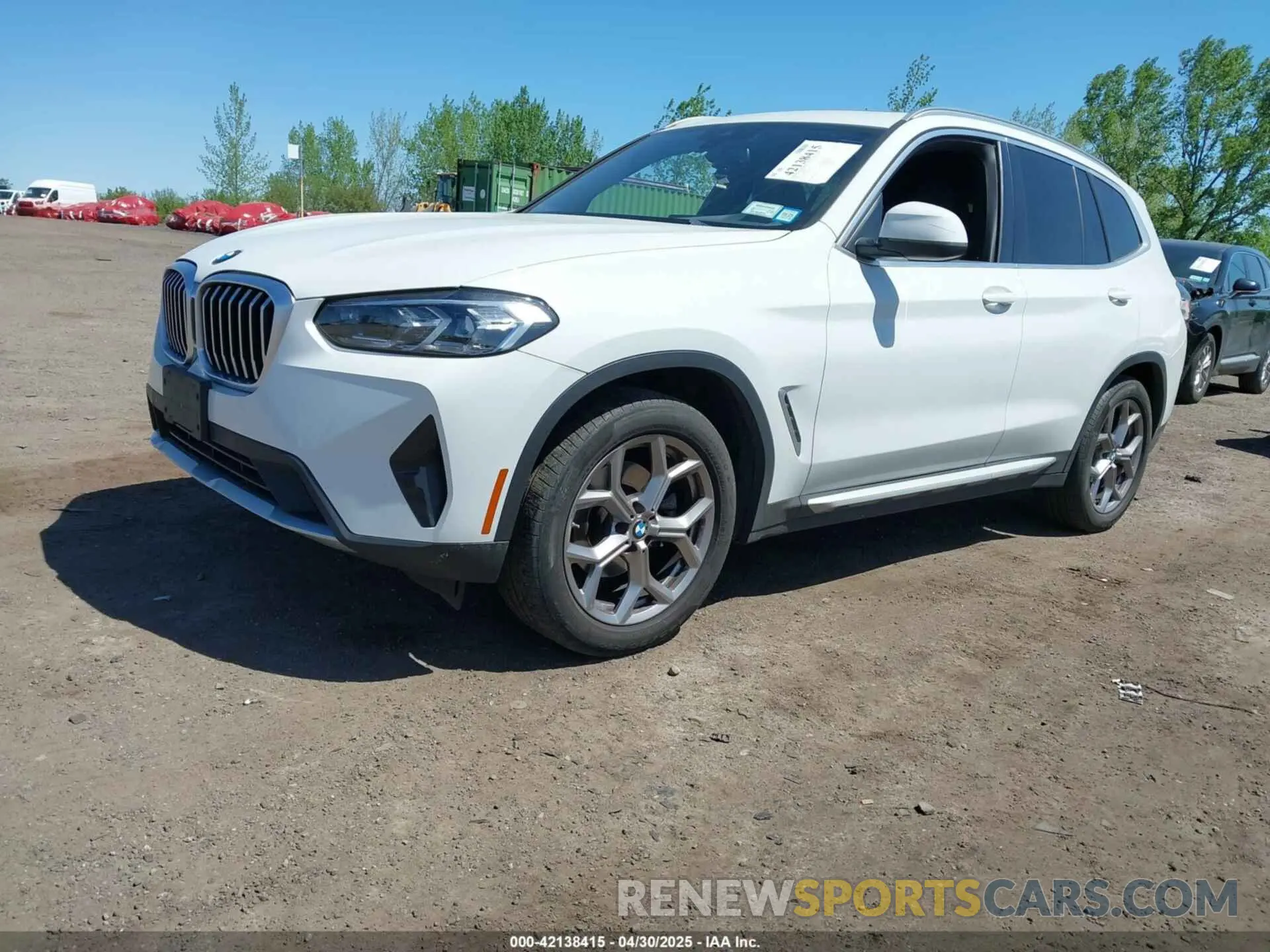 2 Photograph of a damaged car 5UX53DP02N9N42762 BMW X3 2022