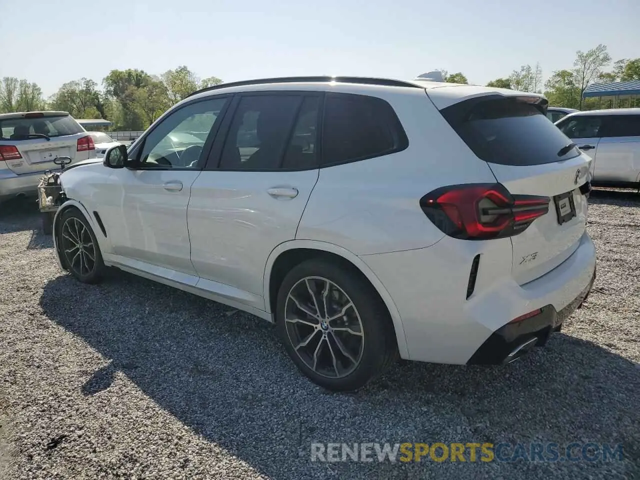 2 Photograph of a damaged car 5UX53DP04N9K48487 BMW X3 2022