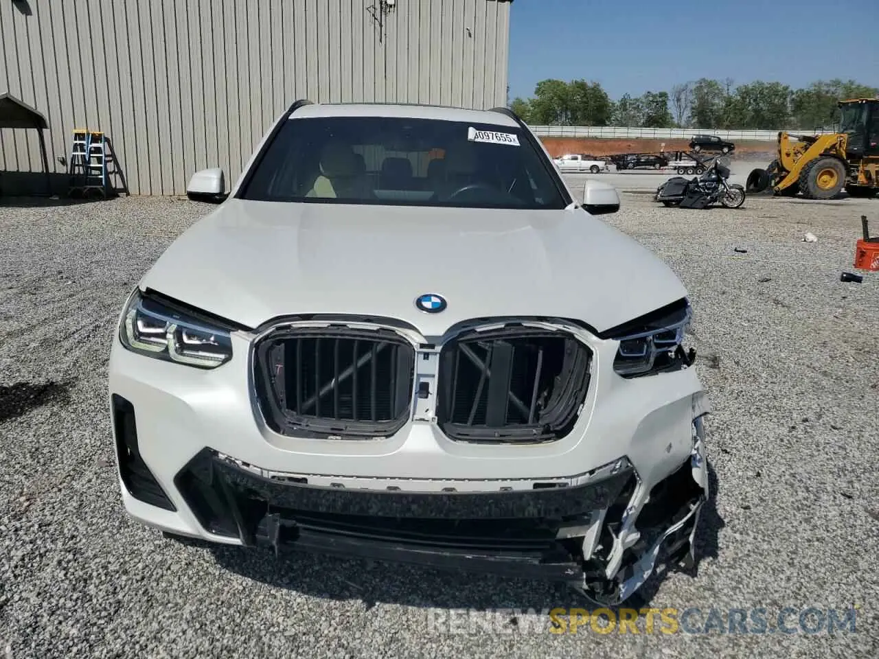 5 Photograph of a damaged car 5UX53DP04N9K48487 BMW X3 2022