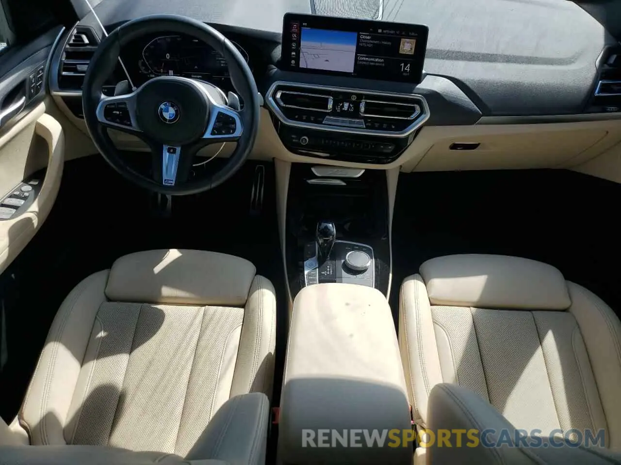 8 Photograph of a damaged car 5UX53DP04N9K48487 BMW X3 2022