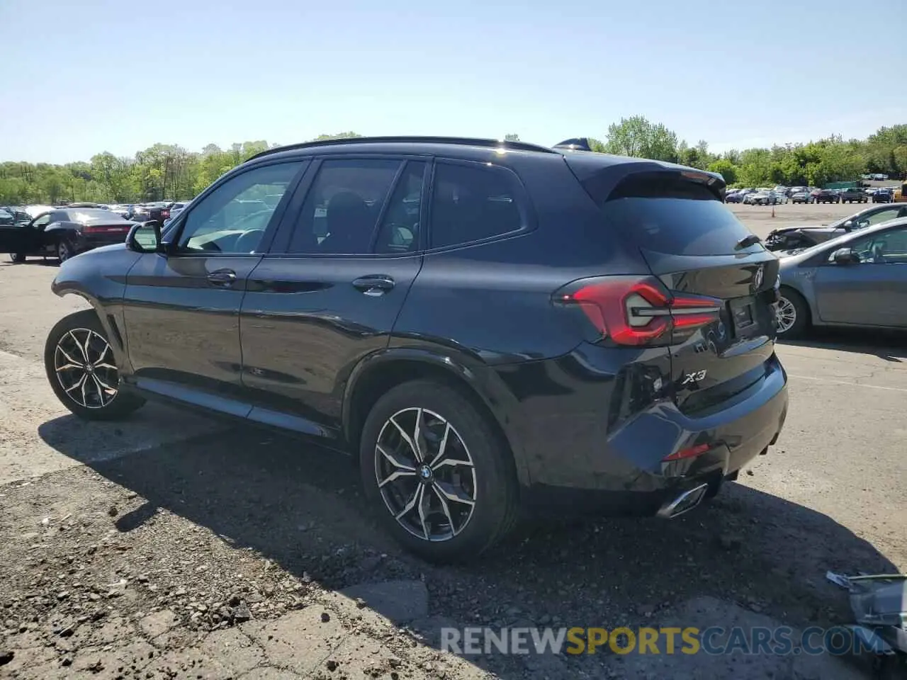 2 Photograph of a damaged car 5UX53DP05N9J05046 BMW X3 2022