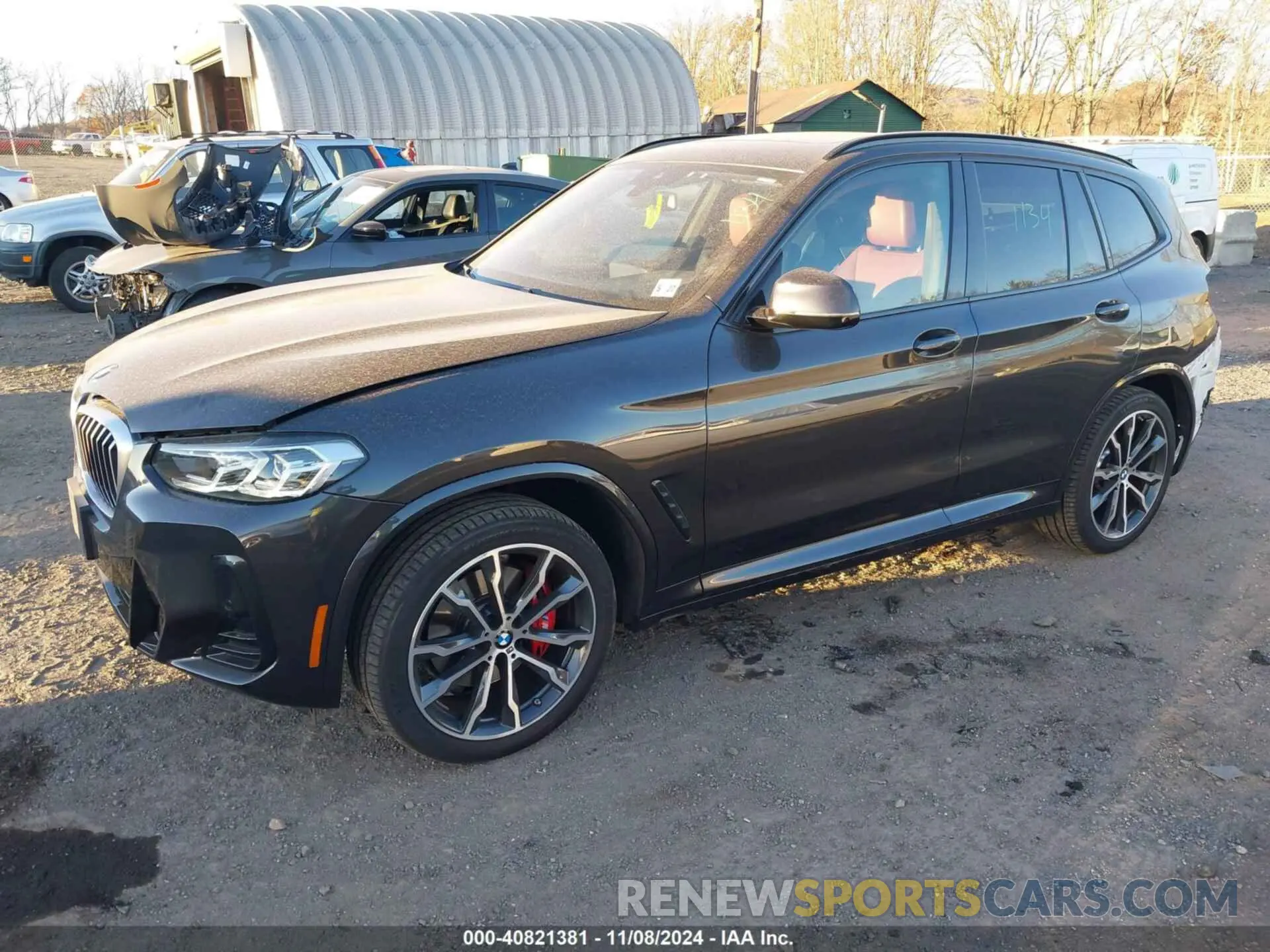 2 Photograph of a damaged car 5UX53DP05N9M67684 BMW X3 2022