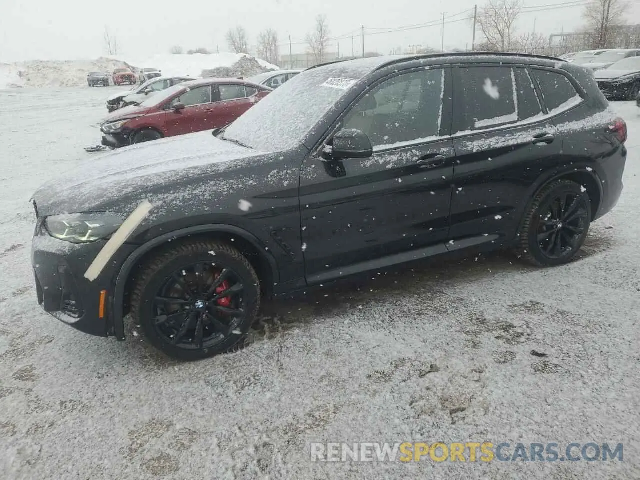 1 Photograph of a damaged car 5UX53DP06N9J29534 BMW X3 2022