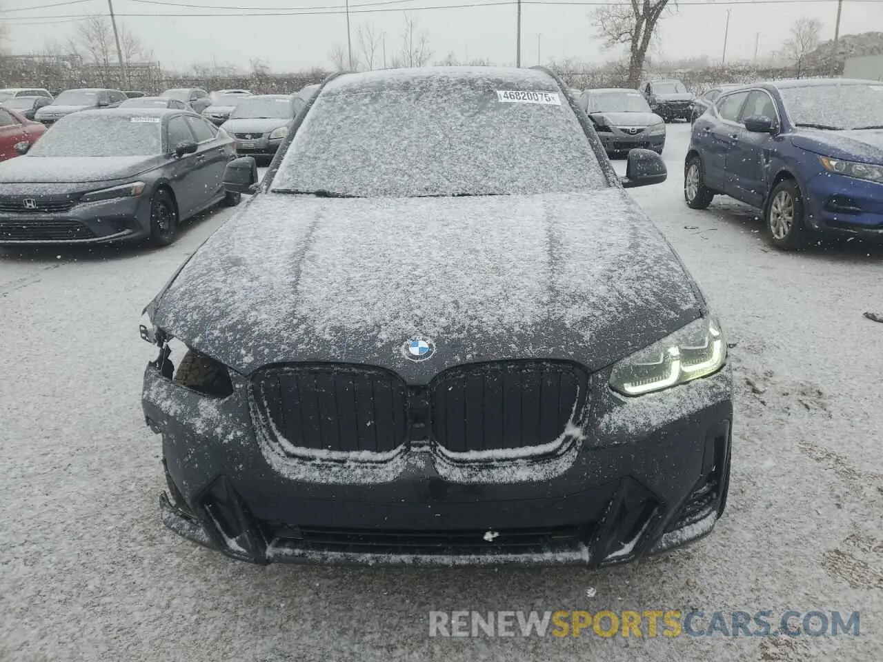 5 Photograph of a damaged car 5UX53DP06N9J29534 BMW X3 2022