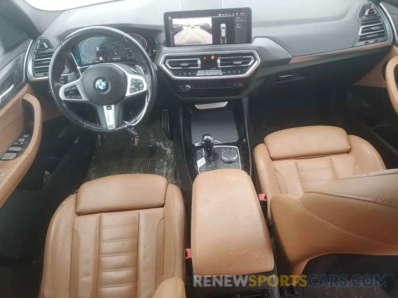 8 Photograph of a damaged car 5UX53DP06N9J29534 BMW X3 2022
