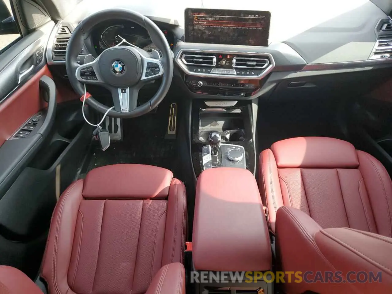 8 Photograph of a damaged car 5UX53DP06N9K17760 BMW X3 2022