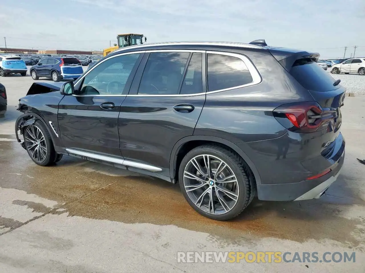 2 Photograph of a damaged car 5UX53DP06N9K99974 BMW X3 2022