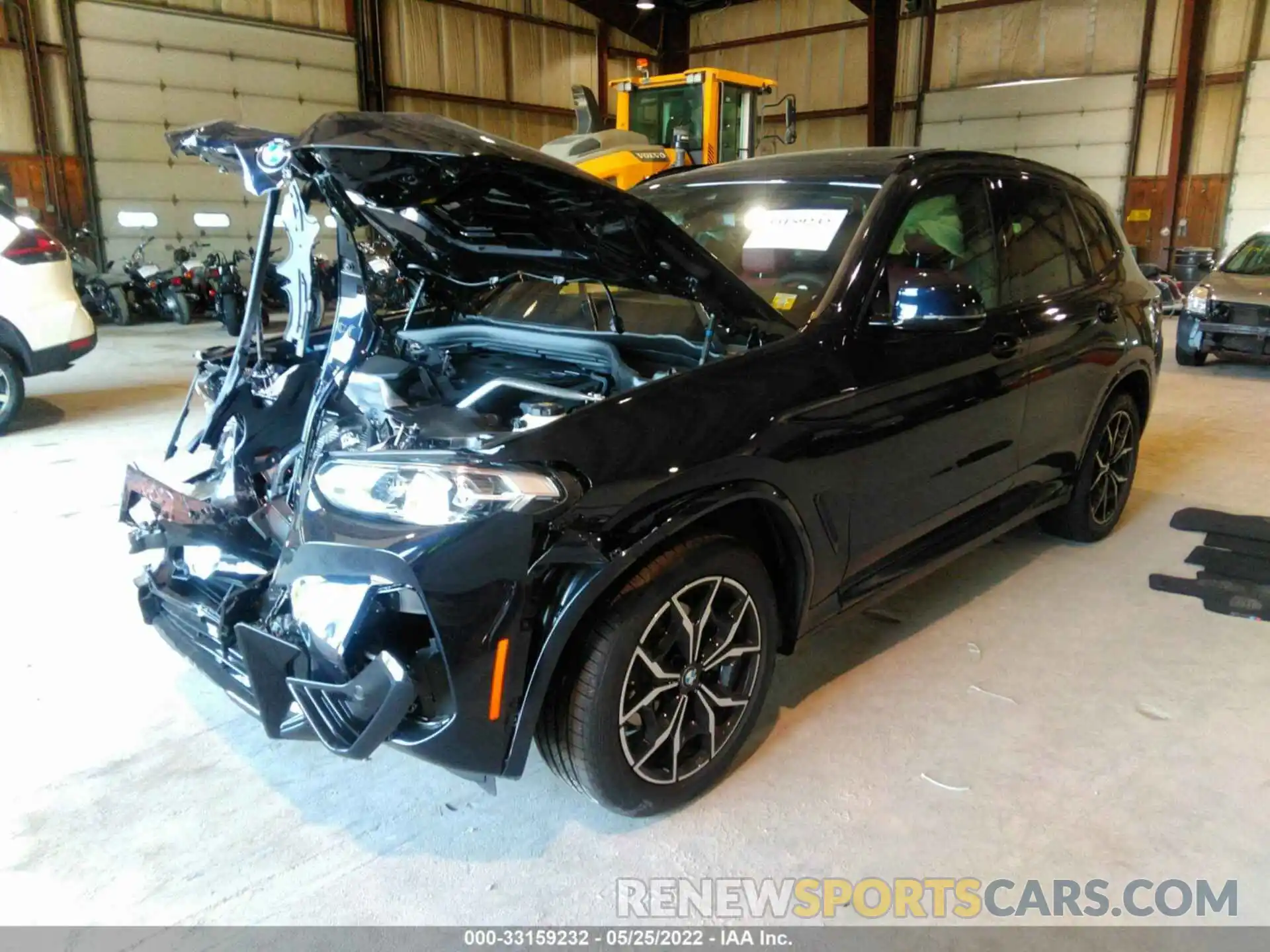 2 Photograph of a damaged car 5UX53DP08N9M33853 BMW X3 2022