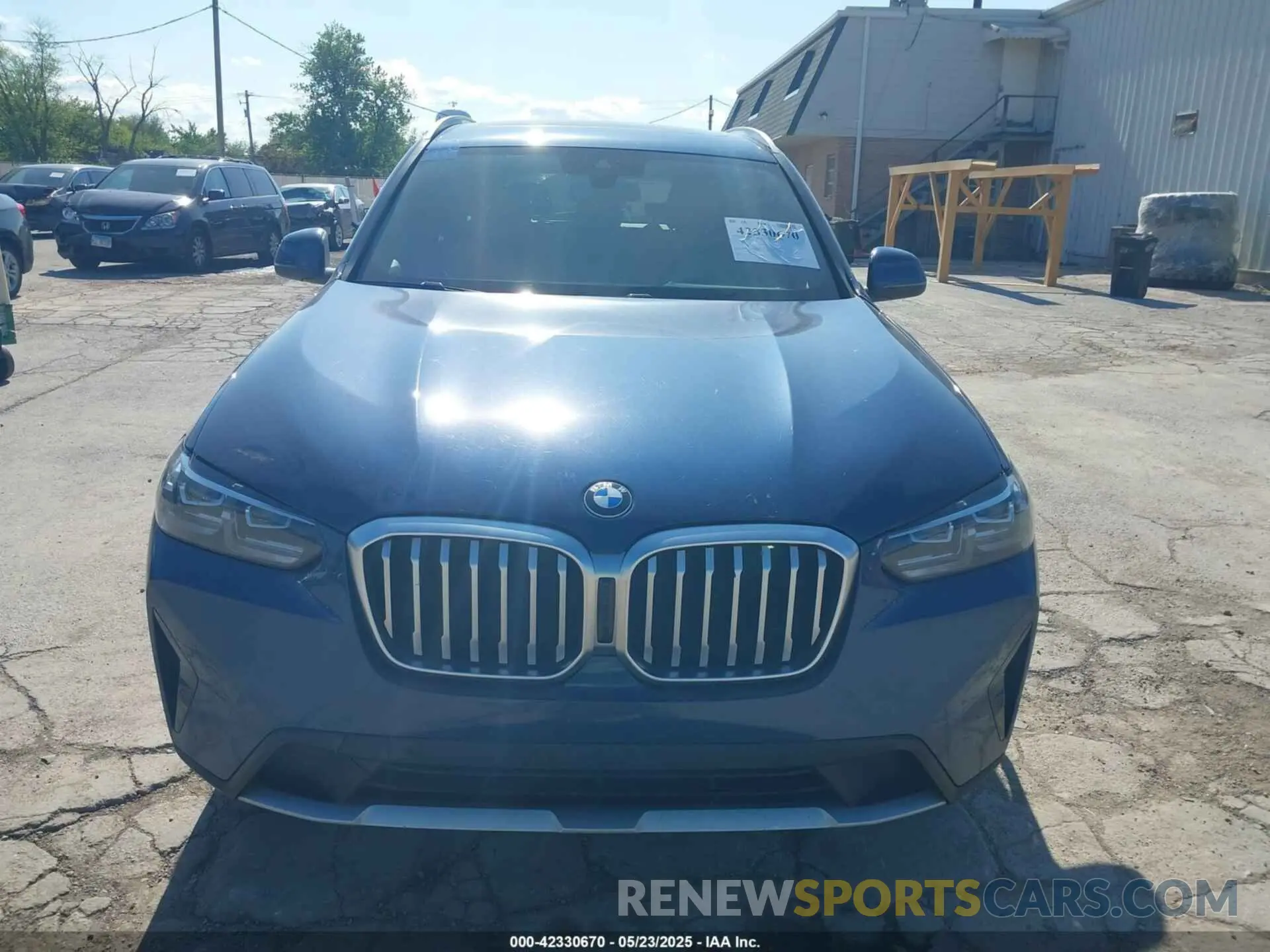 13 Photograph of a damaged car 5UX53DP0XN9J54310 BMW X3 2022