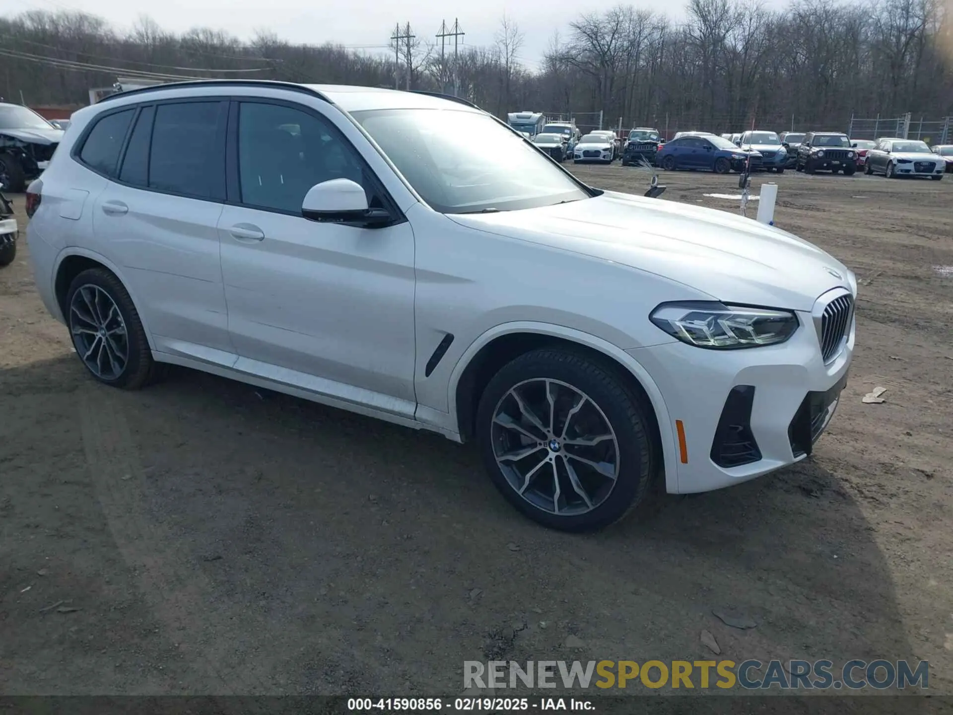 1 Photograph of a damaged car 5UX53DP0XN9K46338 BMW X3 2022