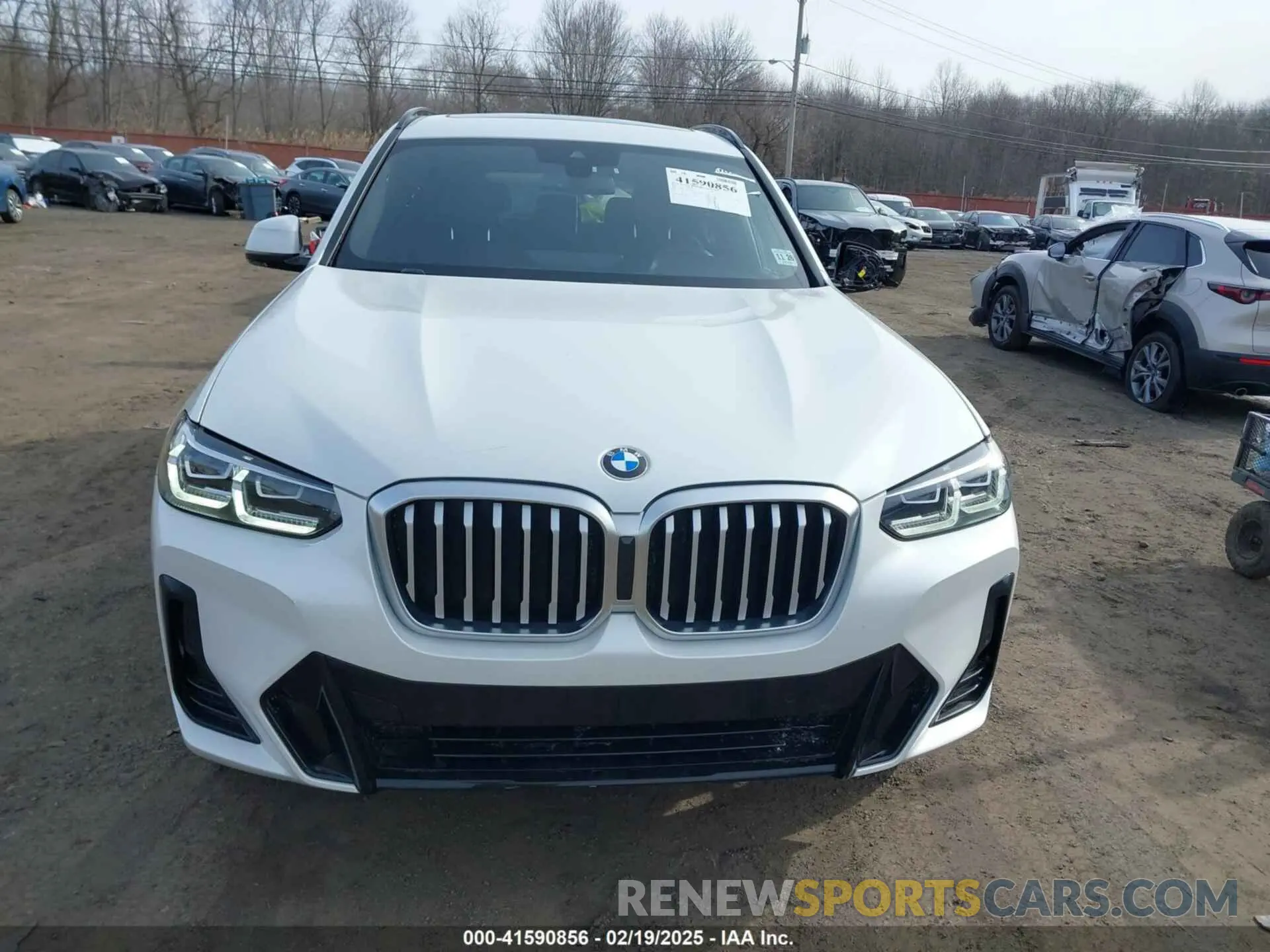 12 Photograph of a damaged car 5UX53DP0XN9K46338 BMW X3 2022