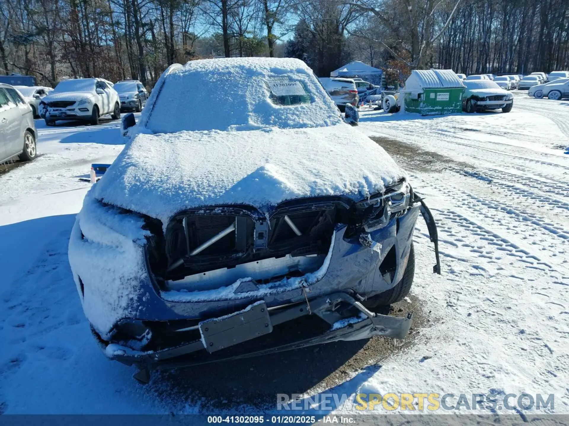 11 Photograph of a damaged car 5UX53DP0XN9K82594 BMW X3 2022