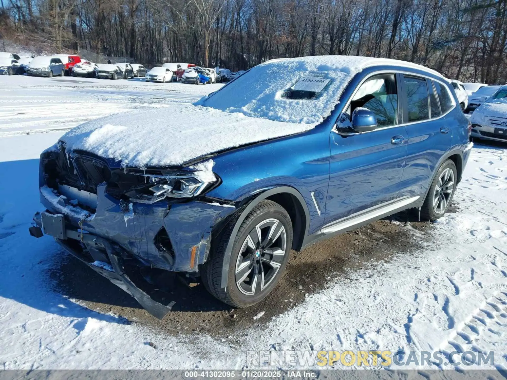 2 Photograph of a damaged car 5UX53DP0XN9K82594 BMW X3 2022