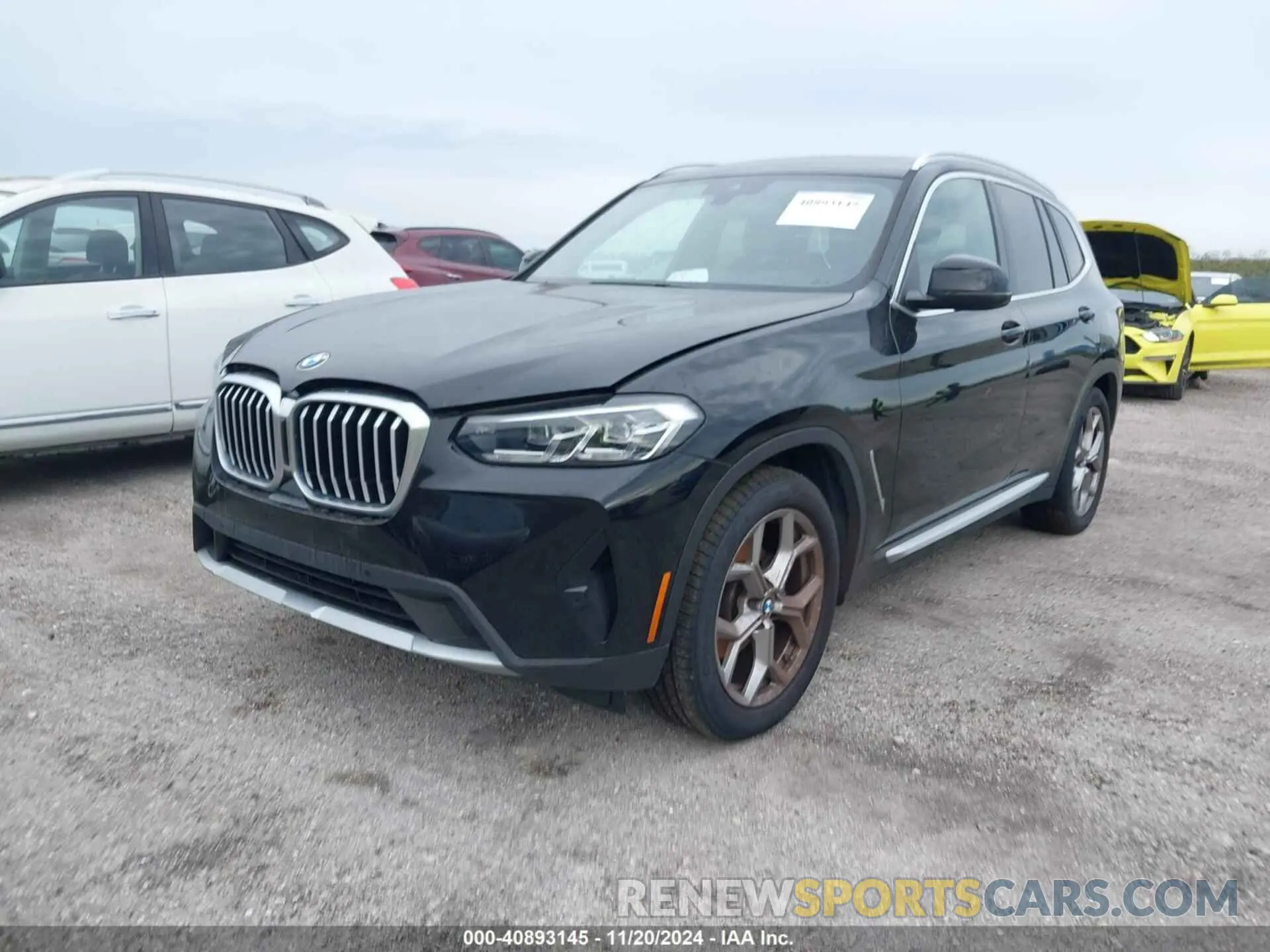 2 Photograph of a damaged car 5UX53DP0XN9L20969 BMW X3 2022