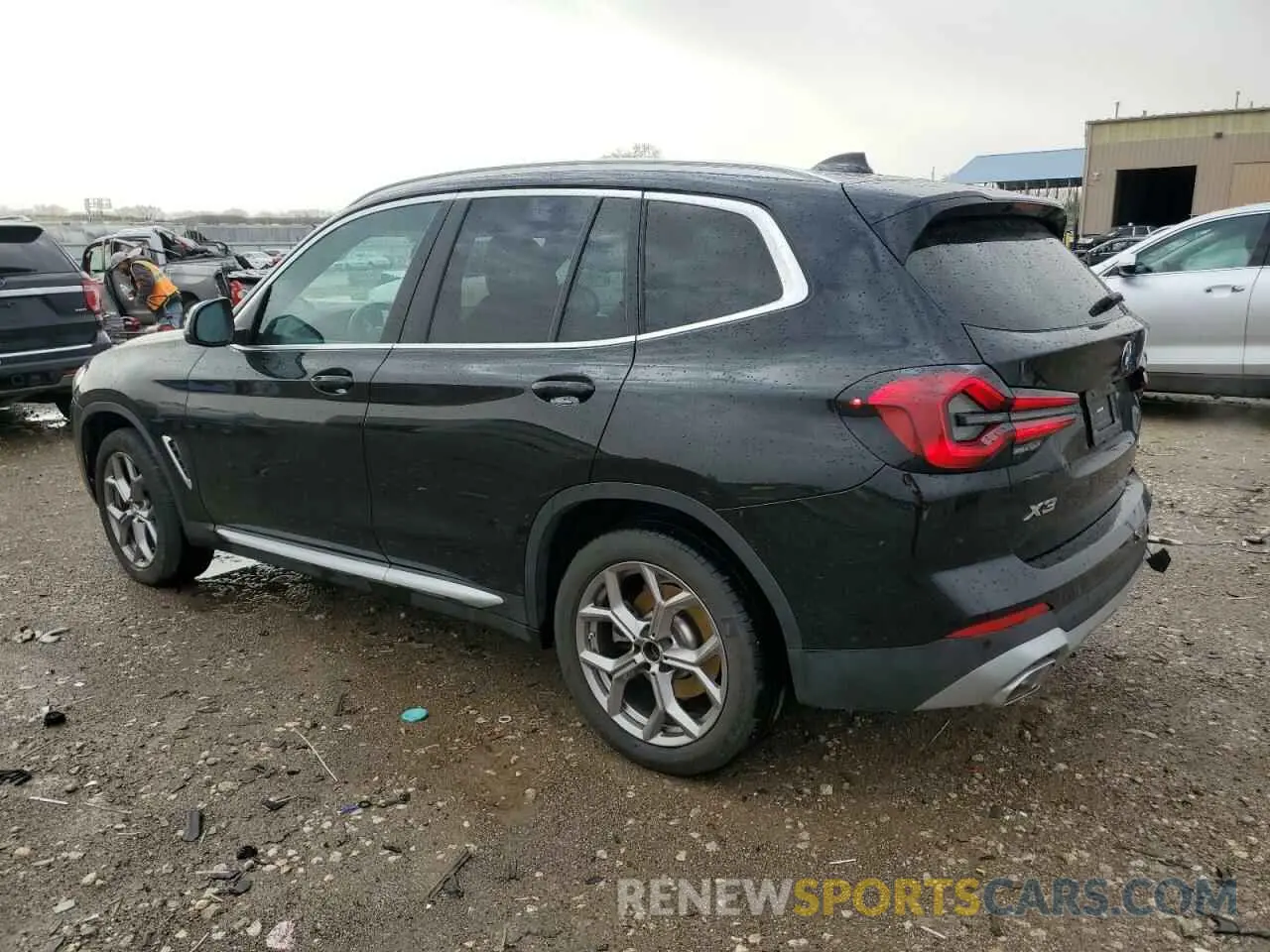 2 Photograph of a damaged car 5UX53DP0XN9M80897 BMW X3 2022