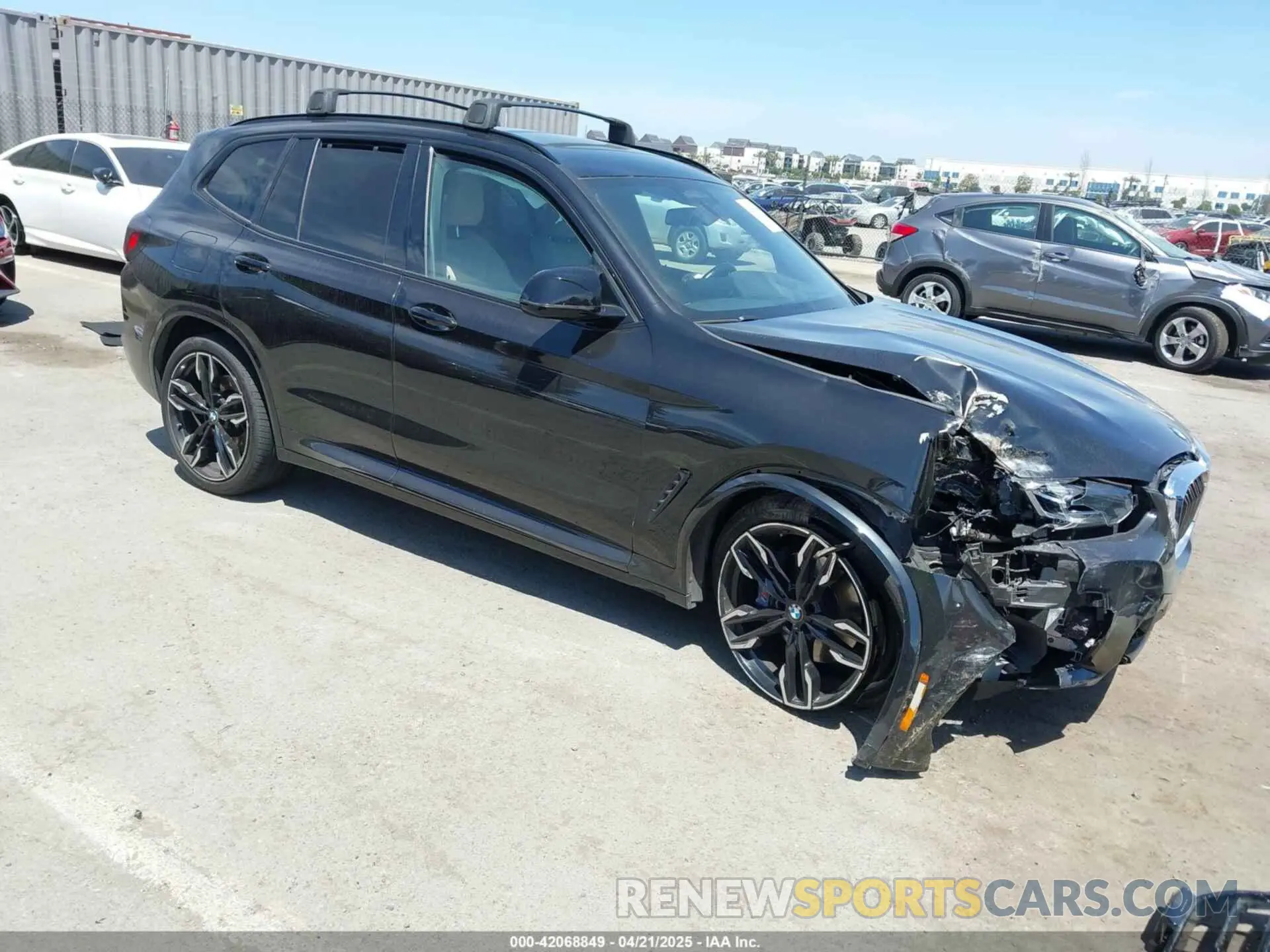 1 Photograph of a damaged car 5UX83DP00N9K07562 BMW X3 2022