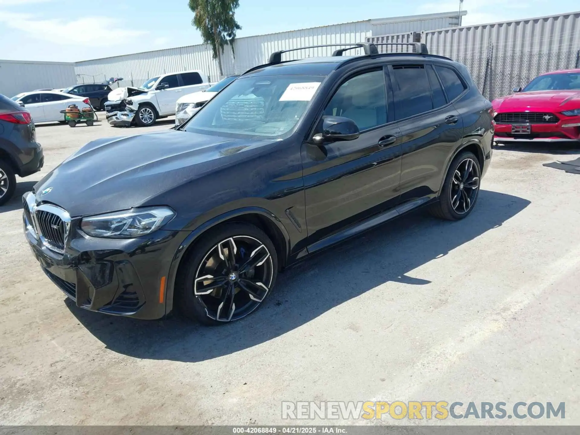2 Photograph of a damaged car 5UX83DP00N9K07562 BMW X3 2022