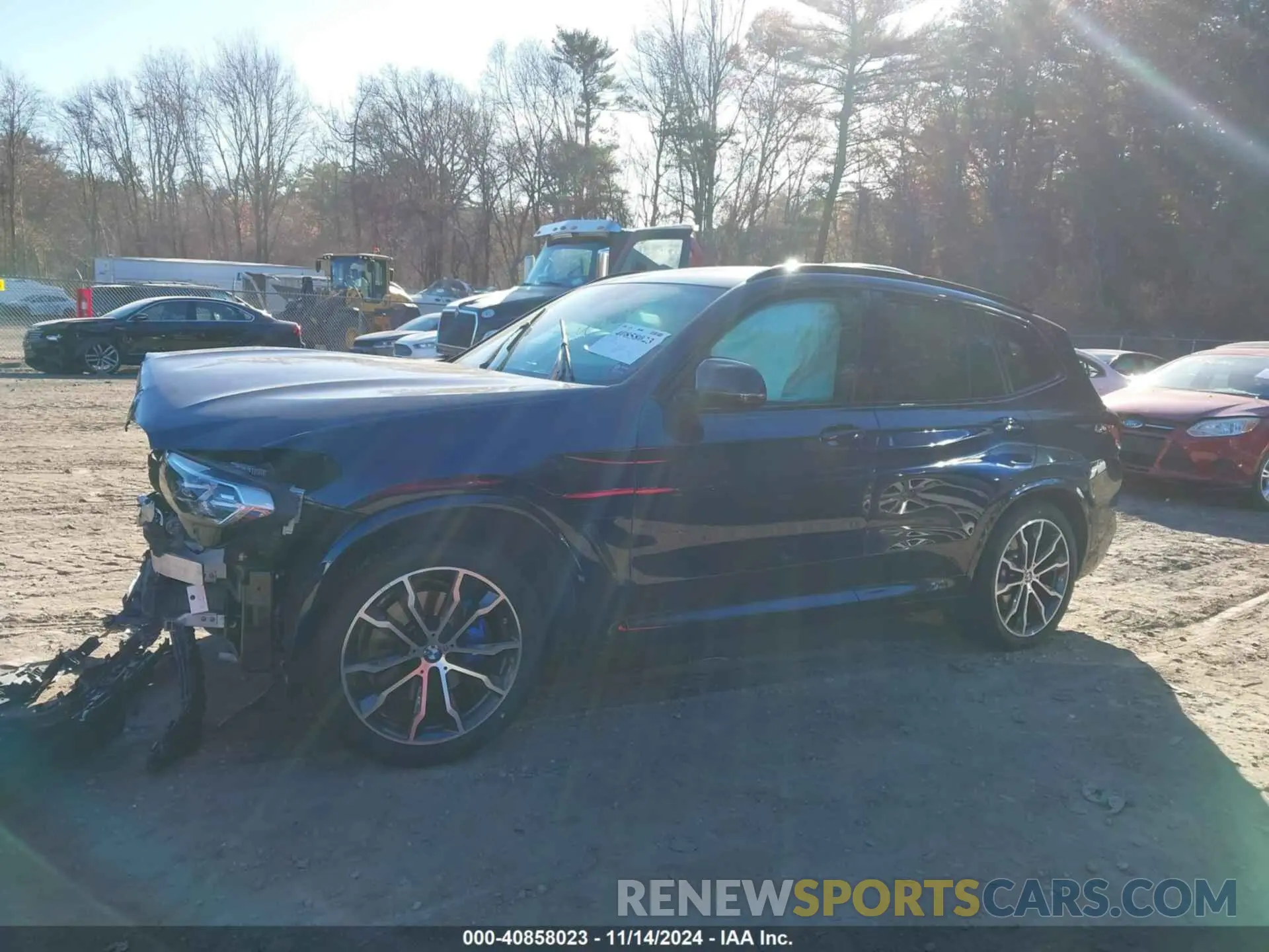 14 Photograph of a damaged car 5UX83DP06N9K71590 BMW X3 2022