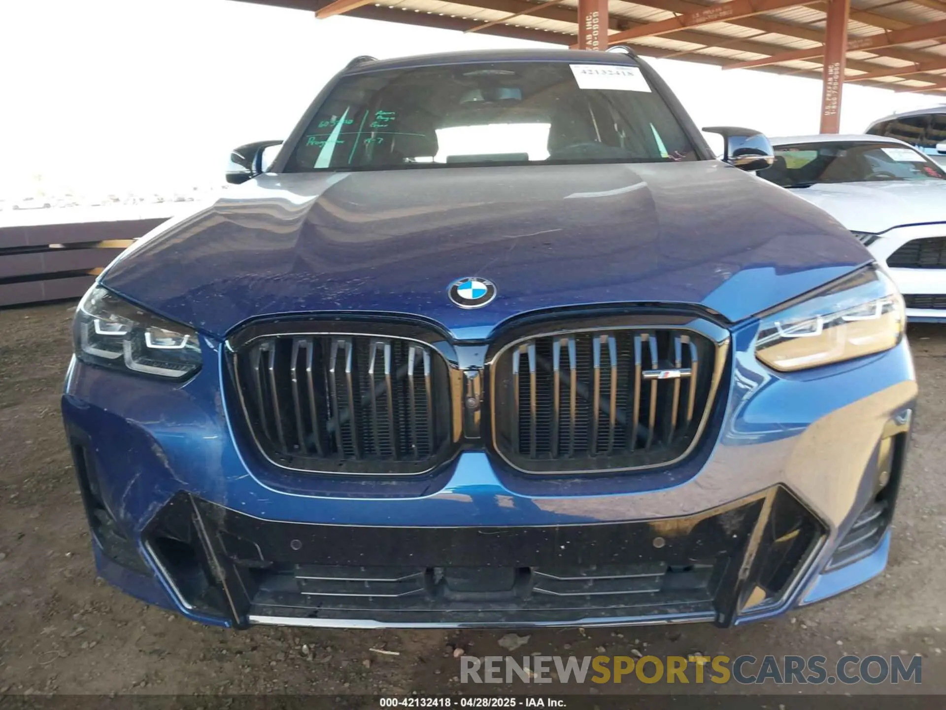 13 Photograph of a damaged car 5UX83DP07N9N22701 BMW X3 2022