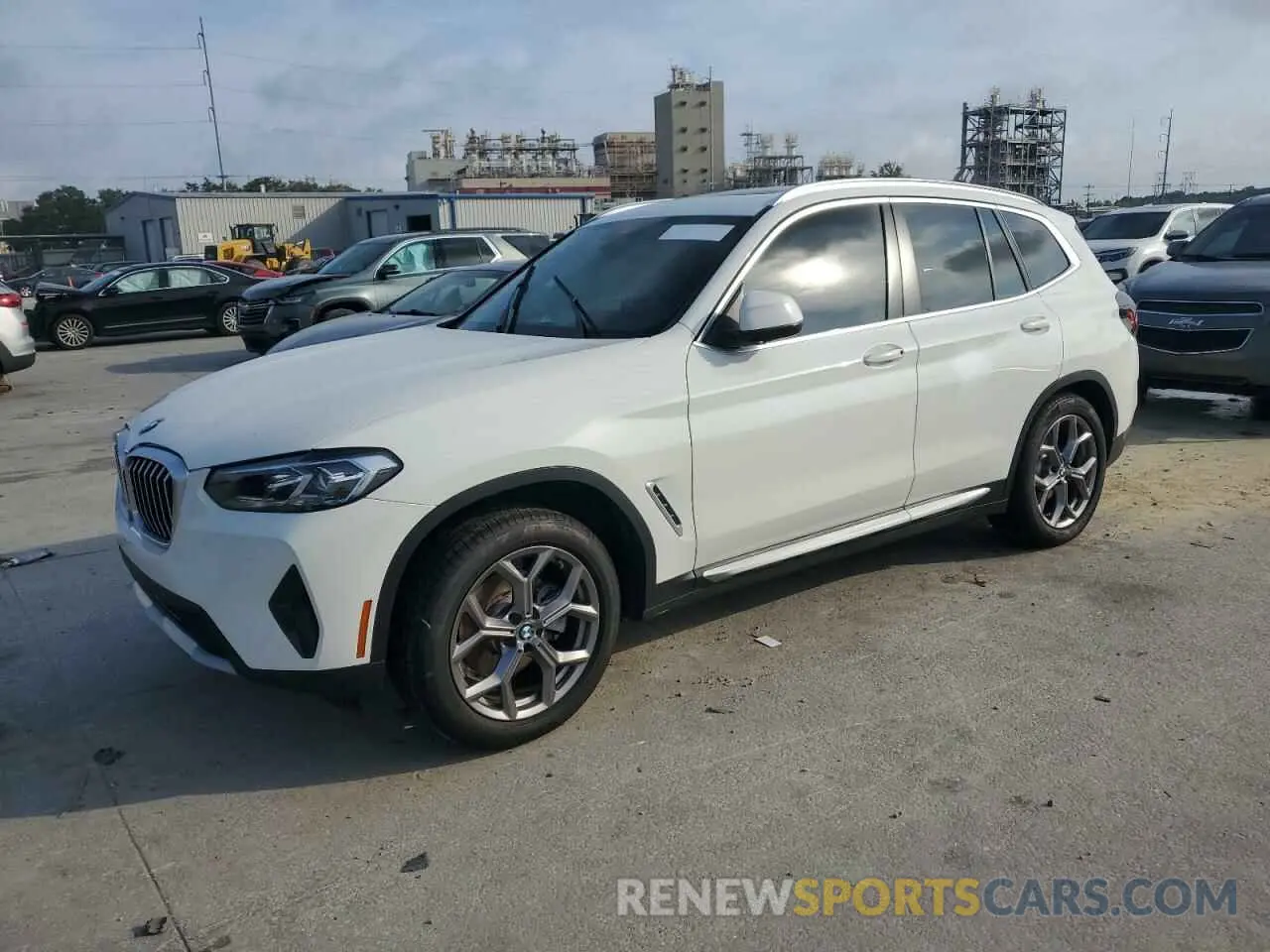 1 Photograph of a damaged car WBX47DP00NN173668 BMW X3 2022