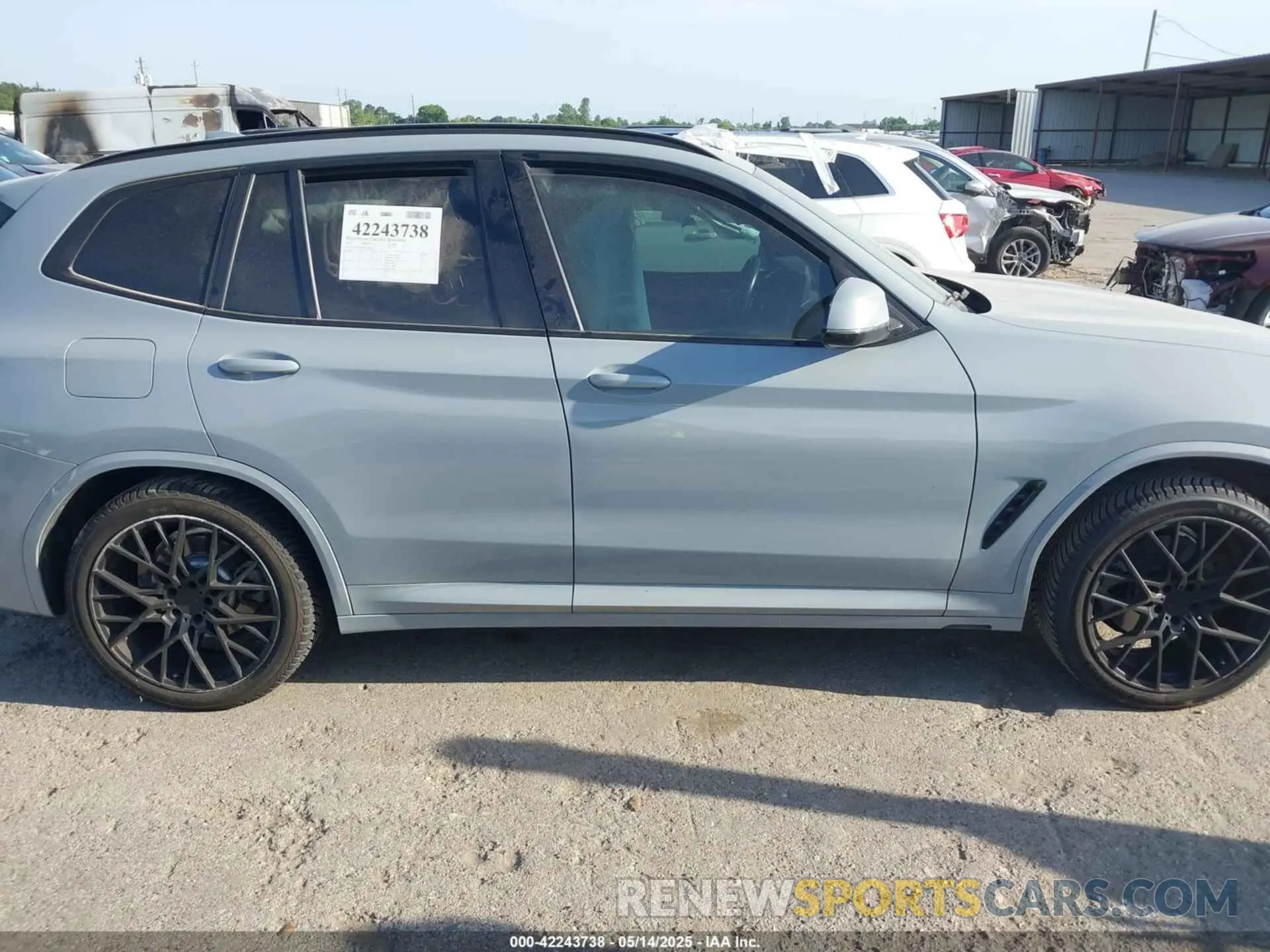 14 Photograph of a damaged car WBX47DP00NN176893 BMW X3 2022