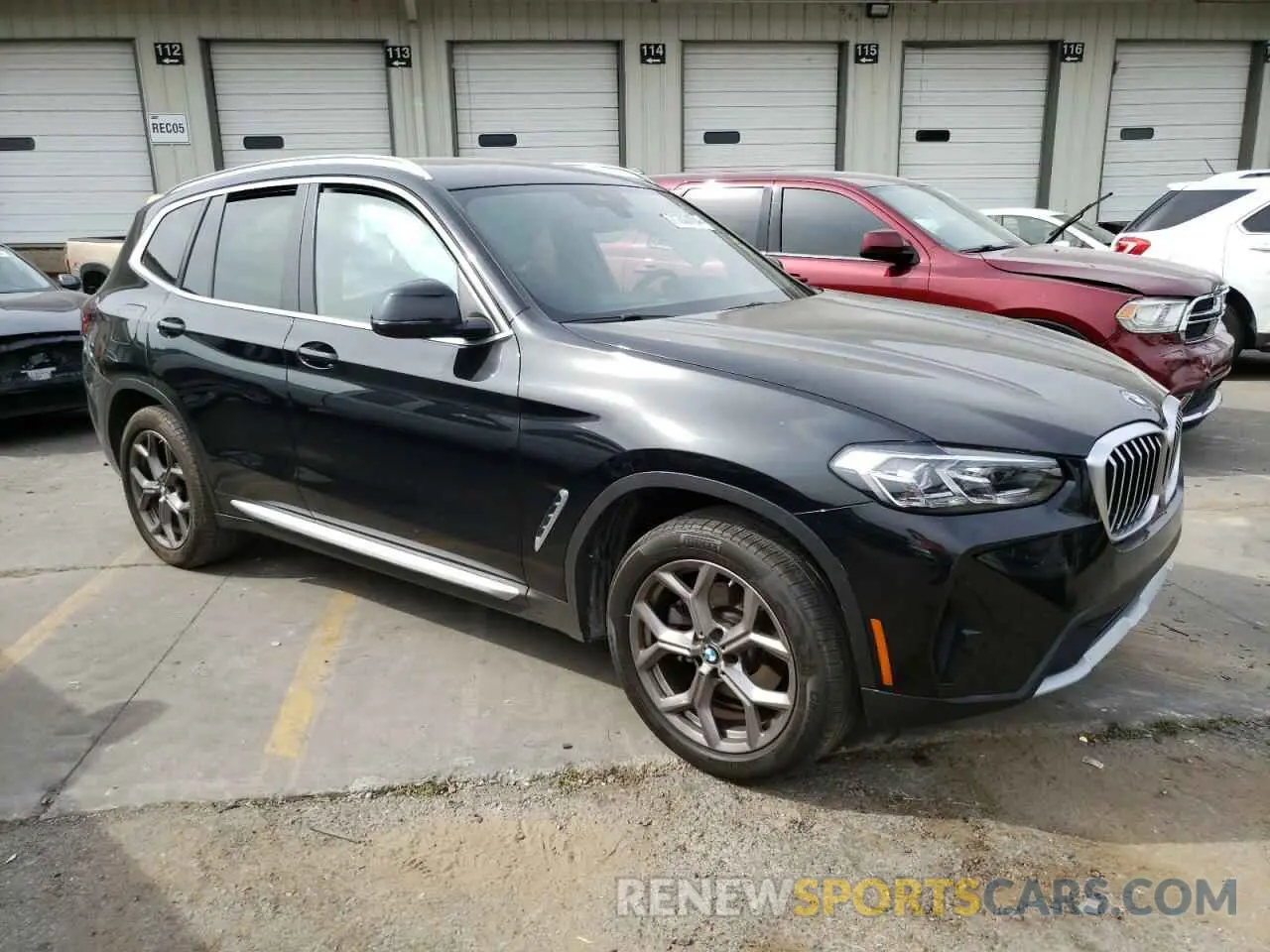 4 Photograph of a damaged car WBX47DP02NN155513 BMW X3 2022