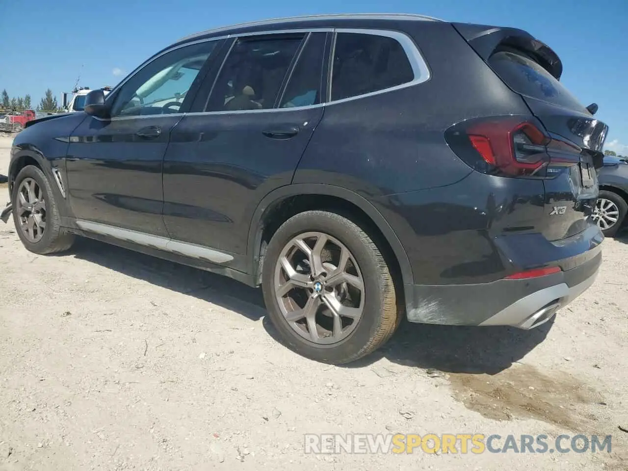 2 Photograph of a damaged car WBX47DP06NN176980 BMW X3 2022