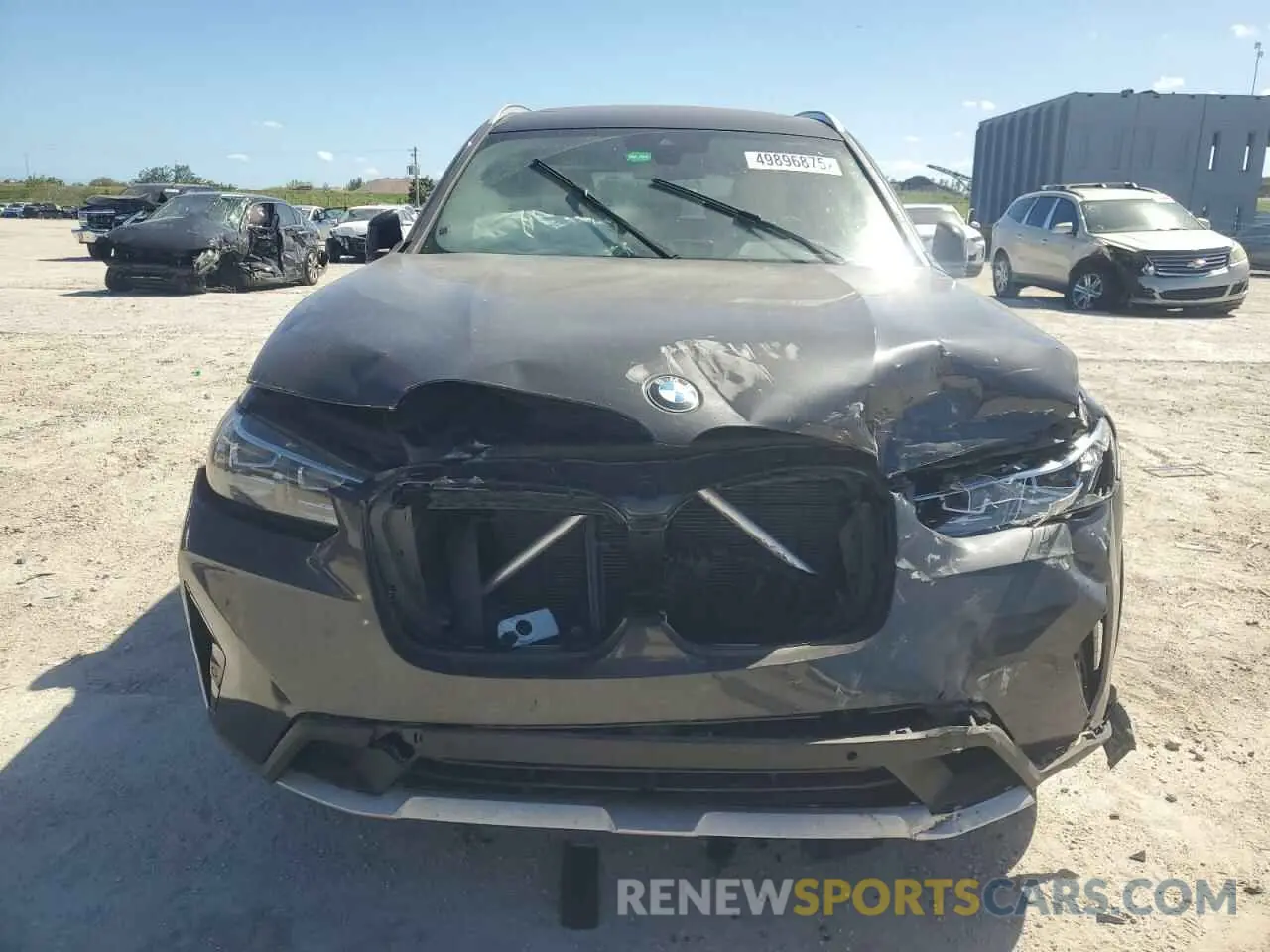 5 Photograph of a damaged car WBX47DP06NN176980 BMW X3 2022