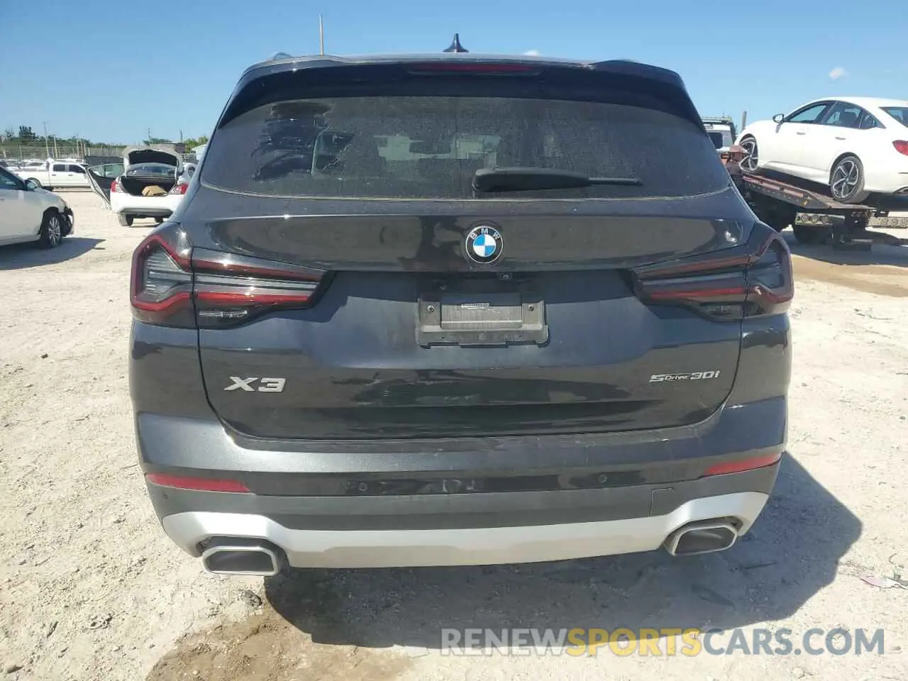 6 Photograph of a damaged car WBX47DP06NN176980 BMW X3 2022