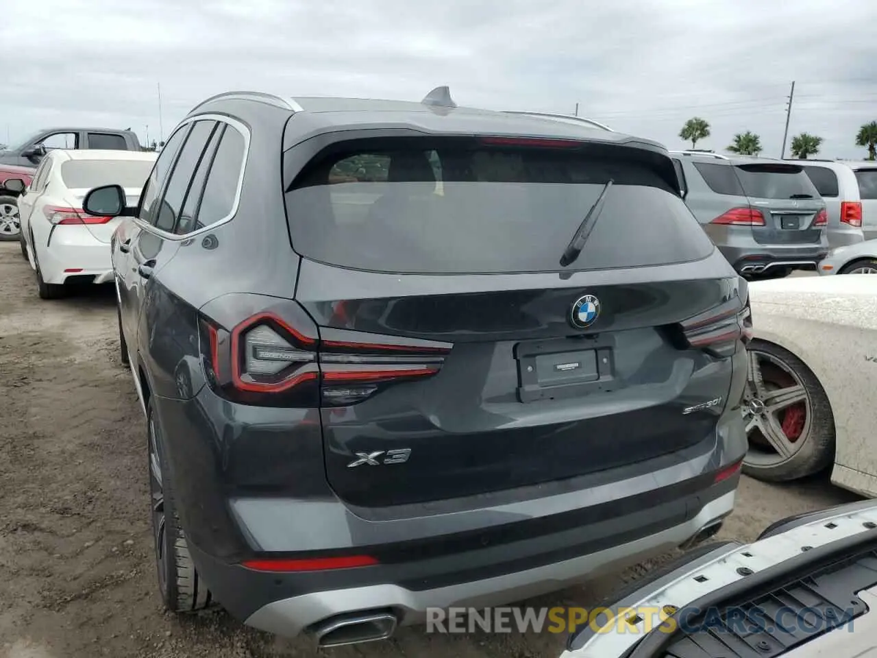 6 Photograph of a damaged car WBX47DP0XNN177789 BMW X3 2022