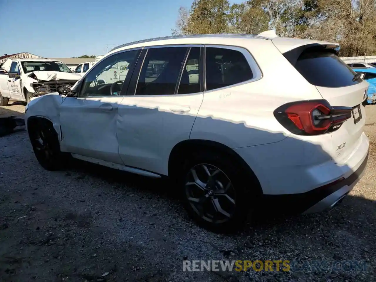 2 Photograph of a damaged car WBX47DP0XNN186069 BMW X3 2022