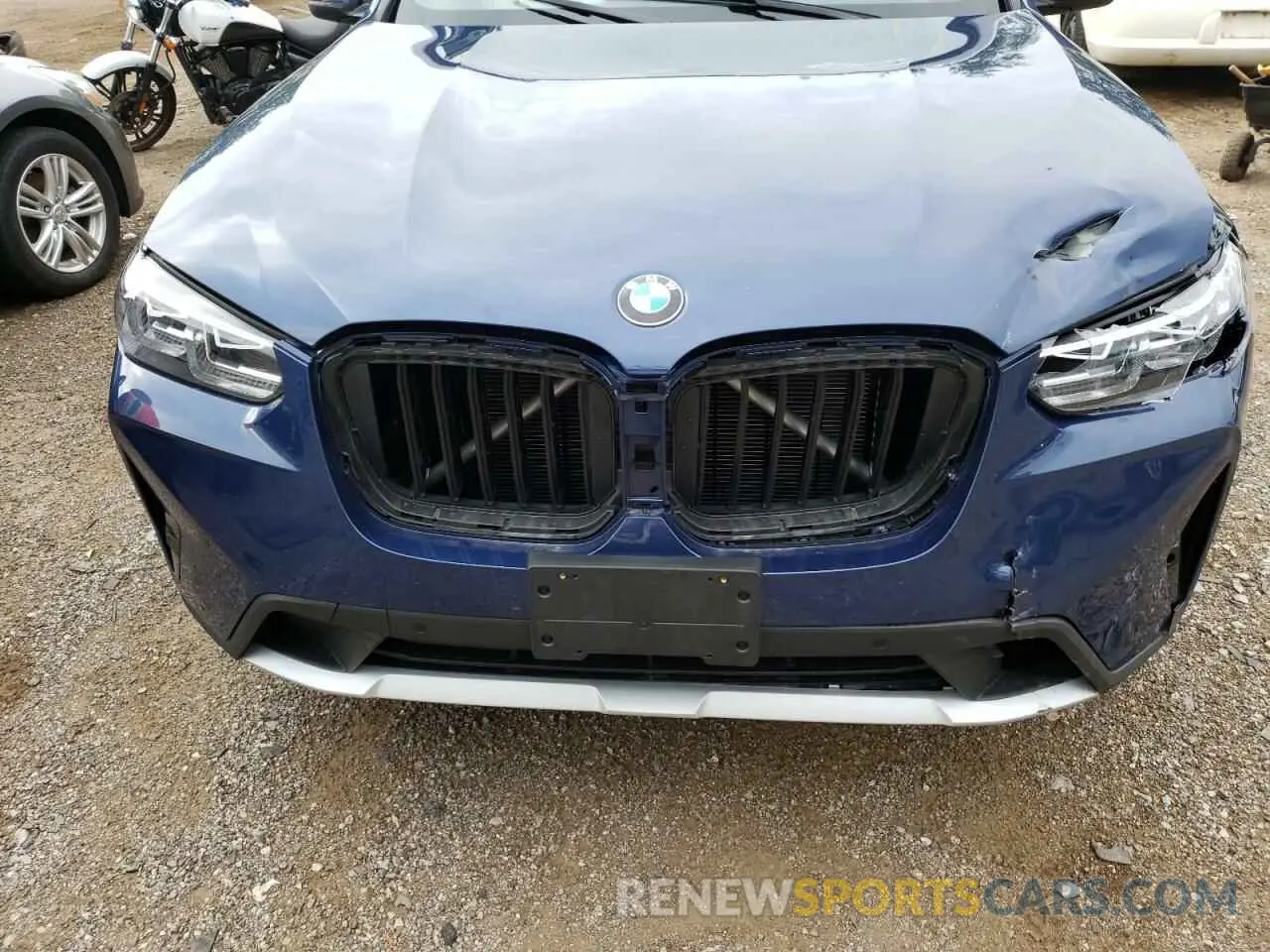 9 Photograph of a damaged car WBX57DP00NN145230 BMW X3 2022
