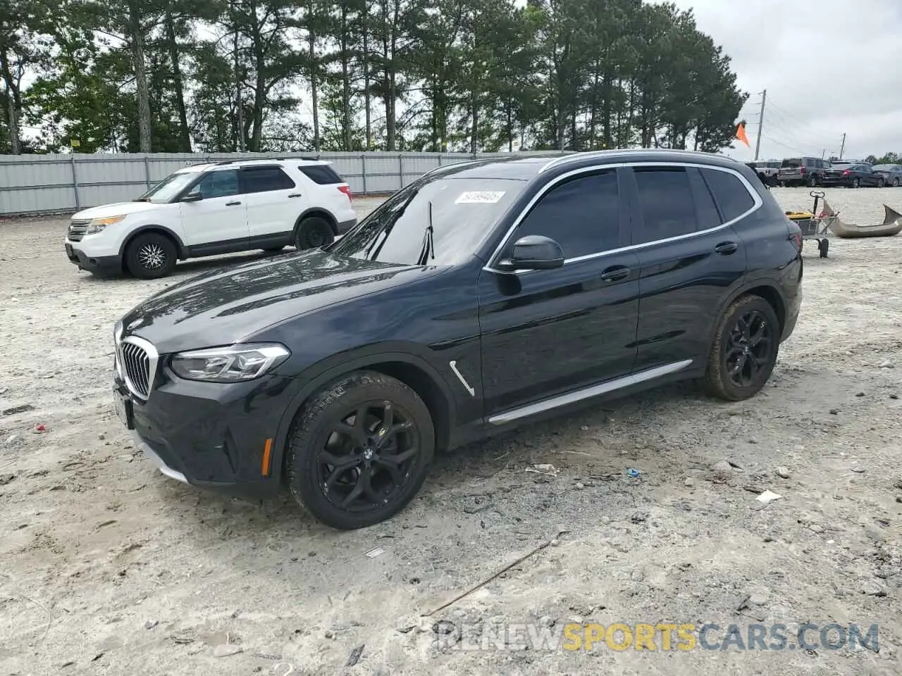 1 Photograph of a damaged car WBX57DP00NN178700 BMW X3 2022