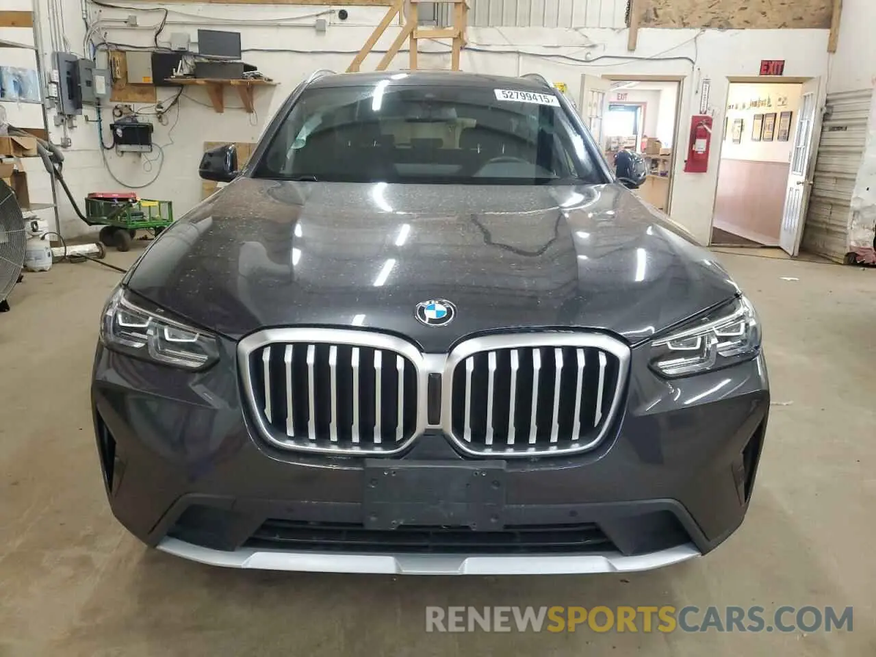 5 Photograph of a damaged car WBX57DP01NN177720 BMW X3 2022