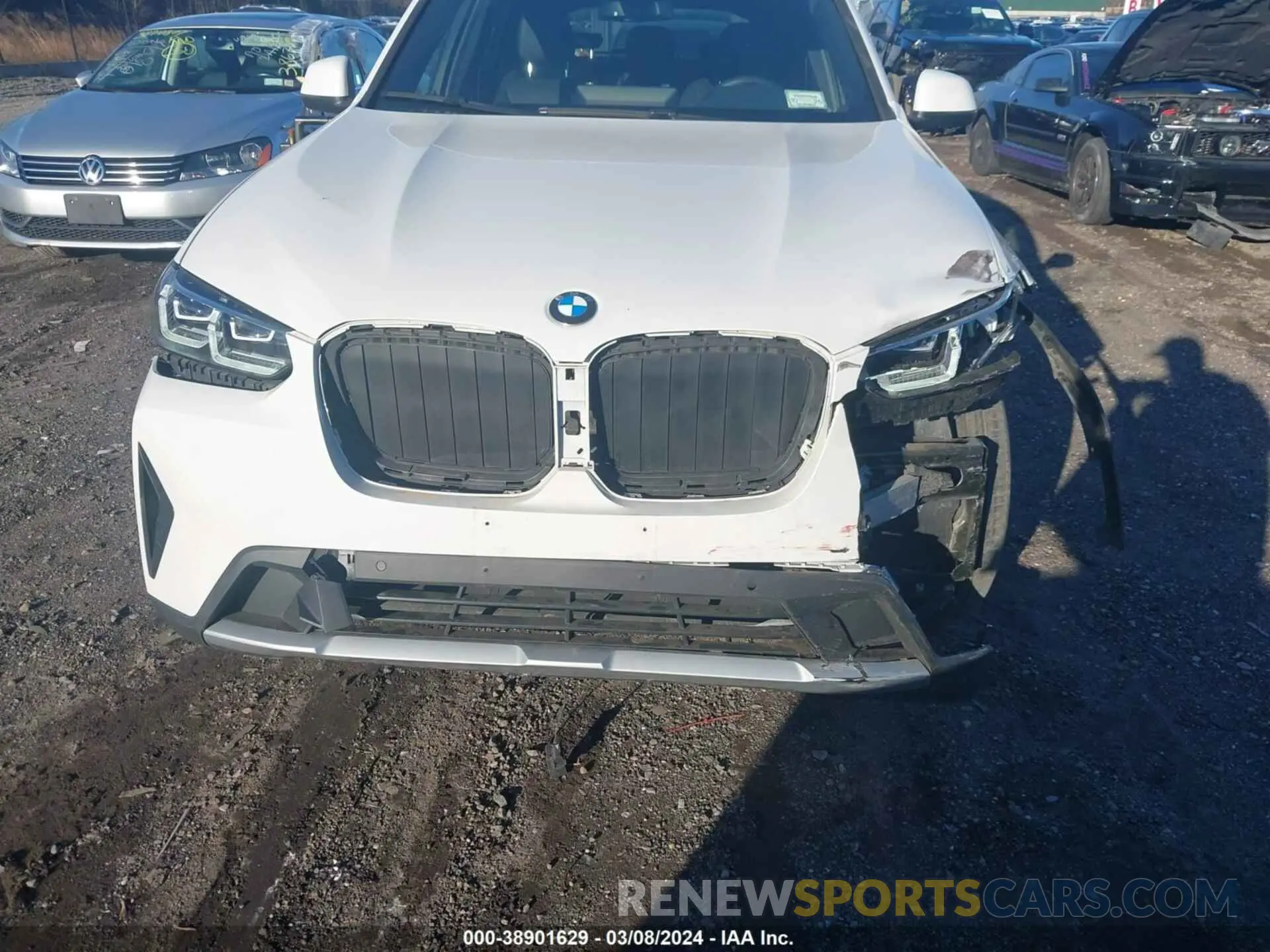 12 Photograph of a damaged car WBX57DP01NN179807 BMW X3 2022