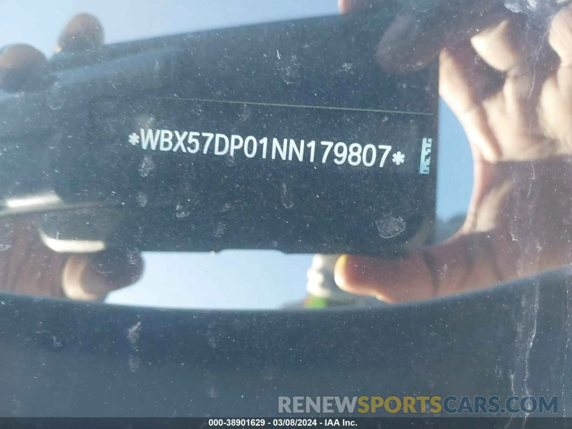 17 Photograph of a damaged car WBX57DP01NN179807 BMW X3 2022